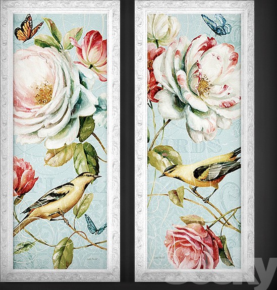 The collection of paintings &amp;quot;Birds and Flowers&amp;quot;