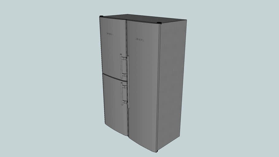 SBSes 7353 - Side by Side Refrigerator - Liebherr