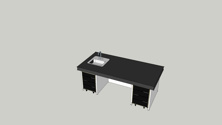 Basic Modern Teacher Desk/pod