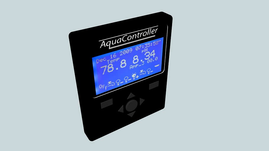 Neptune Apex display module 3d model