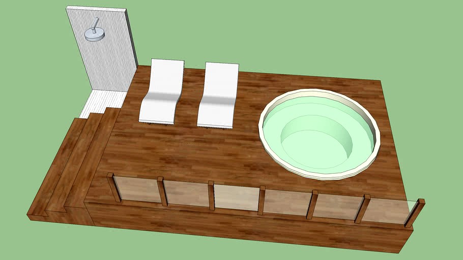 Deck de piscina (Pool deck)