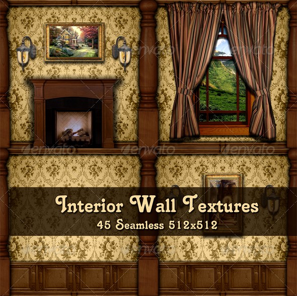 Interior Wall Textures - Tan