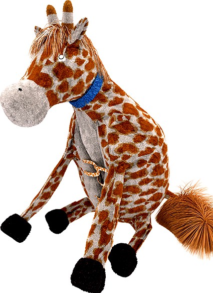 Giraffe Pillow Plush Toy