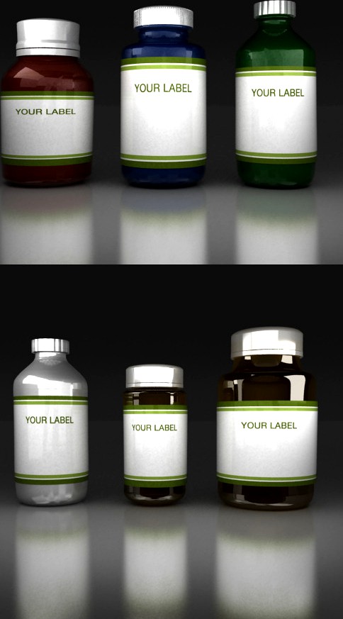 Medicine Bottles V2