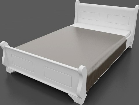 King Size Bed with Blanket Cover