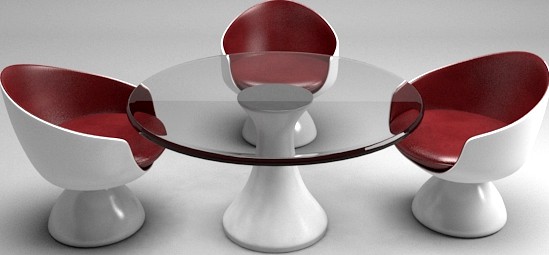 Modern Table-Chair