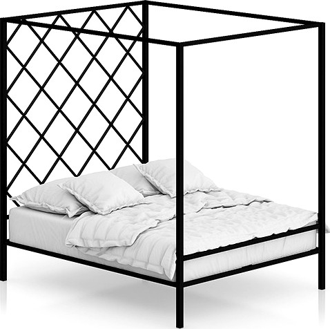 Large Metal Bed