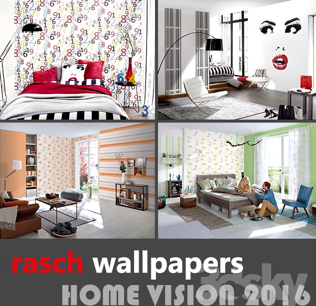 Wallpapers rash HOME VISION 2016