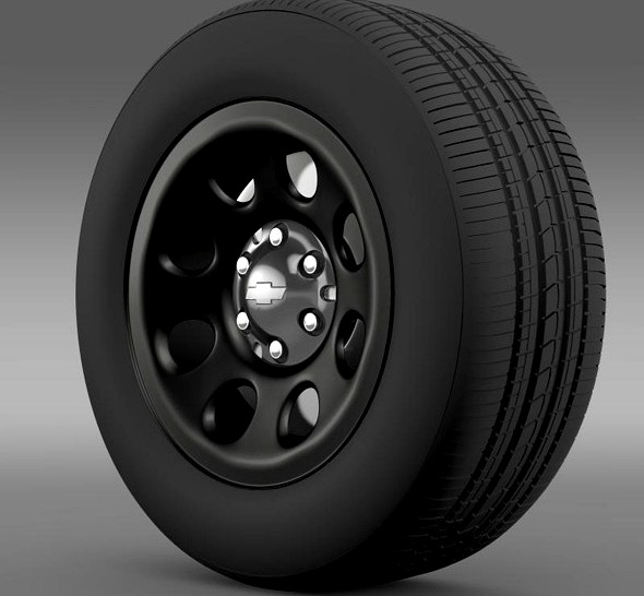 Chevrolet Tahoe Police wheel