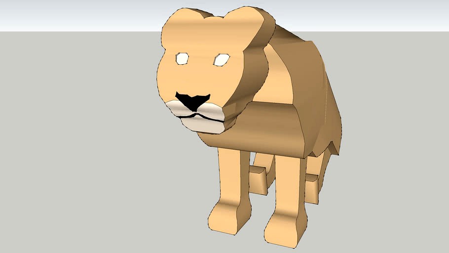 Lion 3D