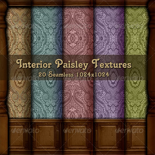 Interior Paisley Textures