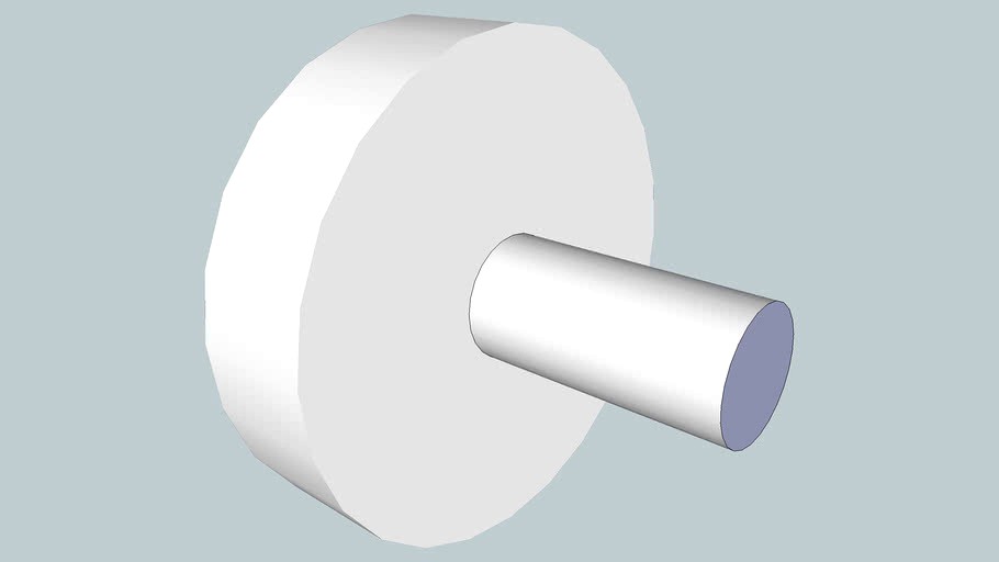 40 mm Round Knob