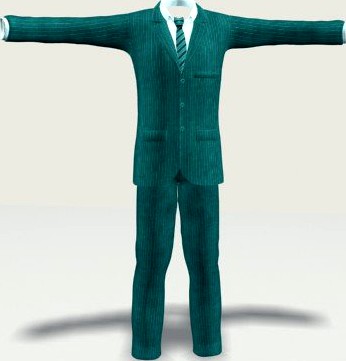 Suit 2 3D Model