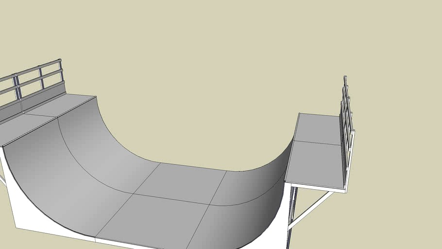9 ft vert halfpipe