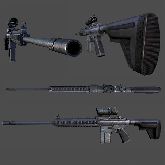 HK417 Assault Rifle