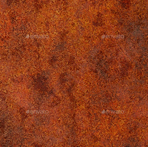 Seamless Severely Rusted Metal Texture