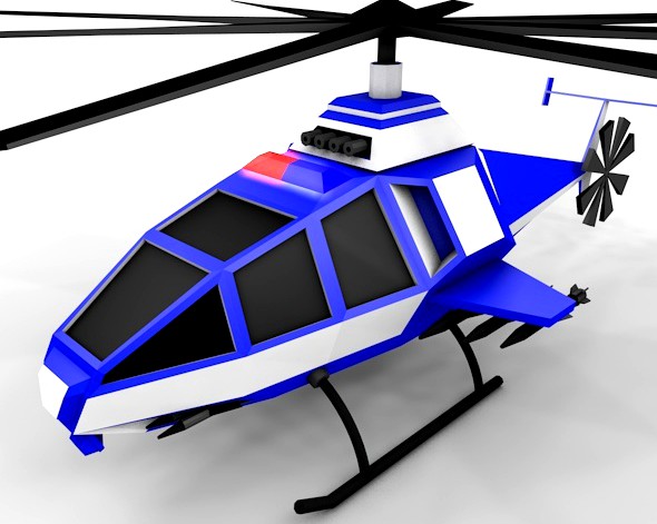 Police helicopter