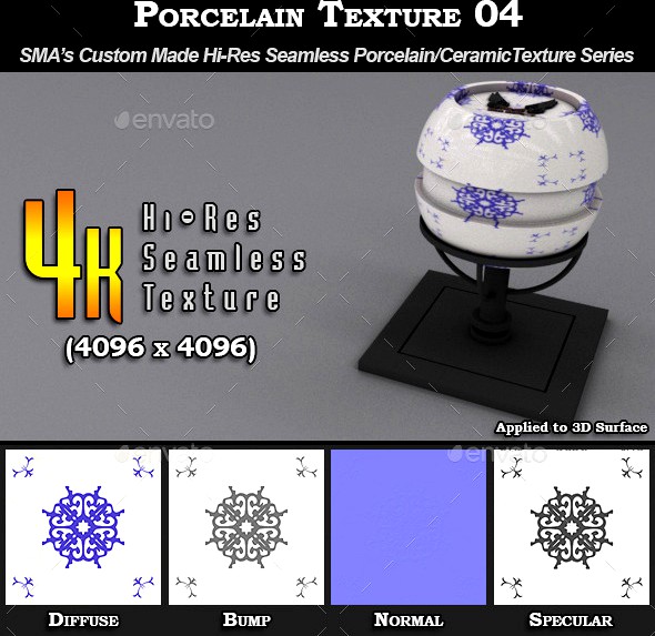 Hi-Res Porcelain Texture - 04