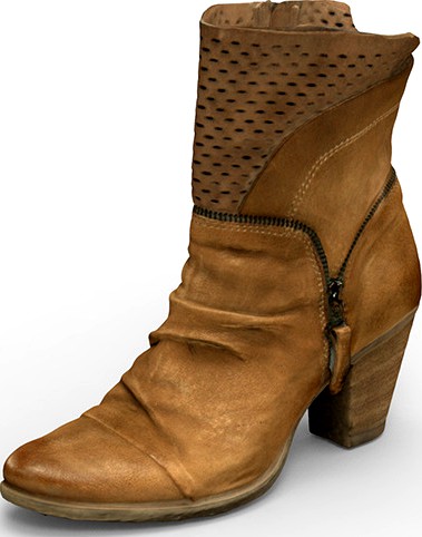 woman boot 3D Scanned