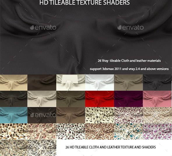 Cloth Studio scene setup for VRAY