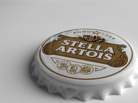 Stella Artois Bottle Tin Cap