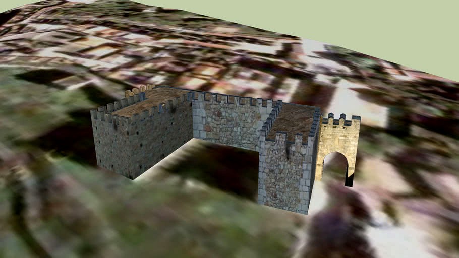 Arco del Triunfo. Muralla de Trujillo