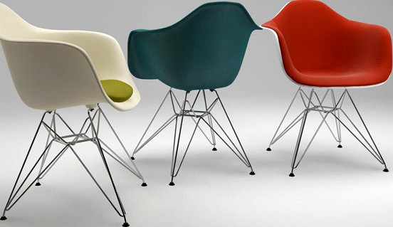 Photoreal Eames Chair - DAR + vray materials