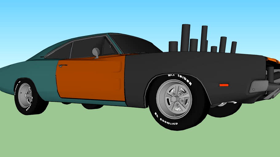 69 charger r/t derby car/farm basher