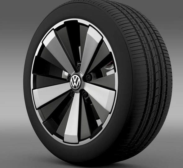 VW Beetle Turbo 2012 wheel