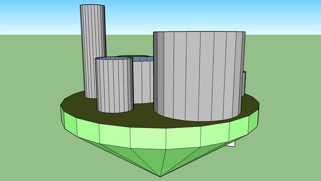 Uranus Floaty Space Station