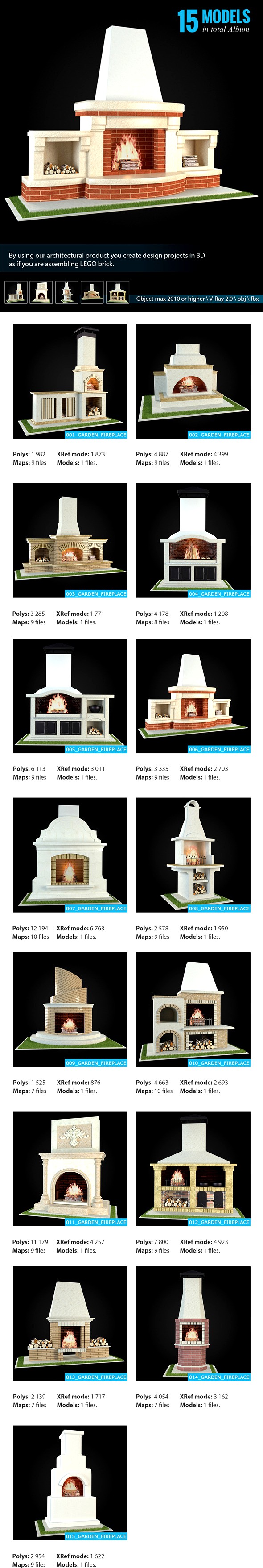 Garden Fireplaces Collection