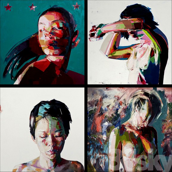 Oil painting by Simon Birch