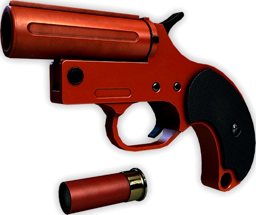 handheld flare 3d model handheld flare 3d model