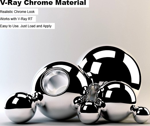 V-Ray Chrome Material