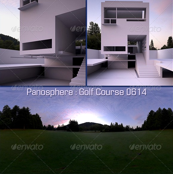 Panosphere HDRI - Golf Course 0614