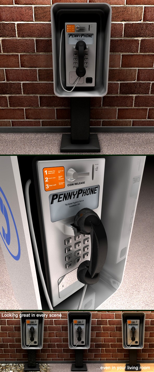 Realistic Payphone