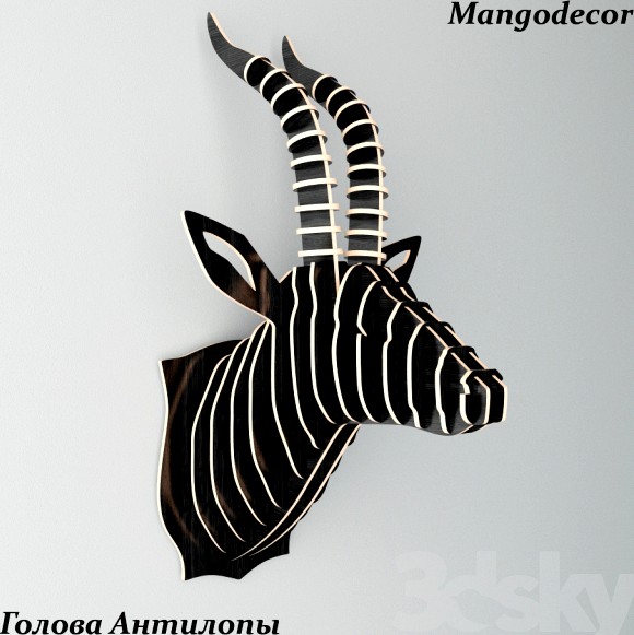 MANGO DECOR head of an antelope