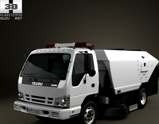 Isuzu NPR Road Cleaner 2011