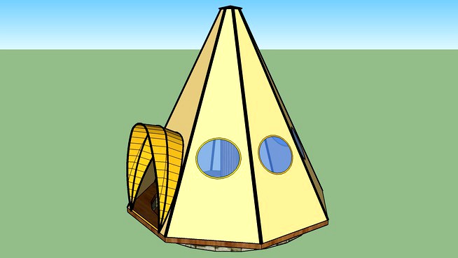 Umbrella Teepee