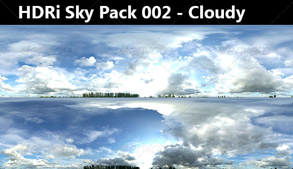 HDRi Sky Pack 002 - Cloudy