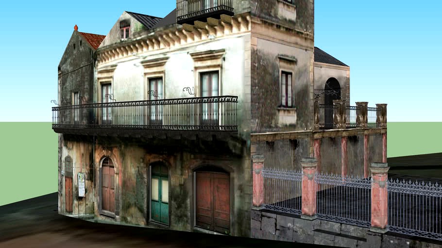 blocco edifici, via Coviello