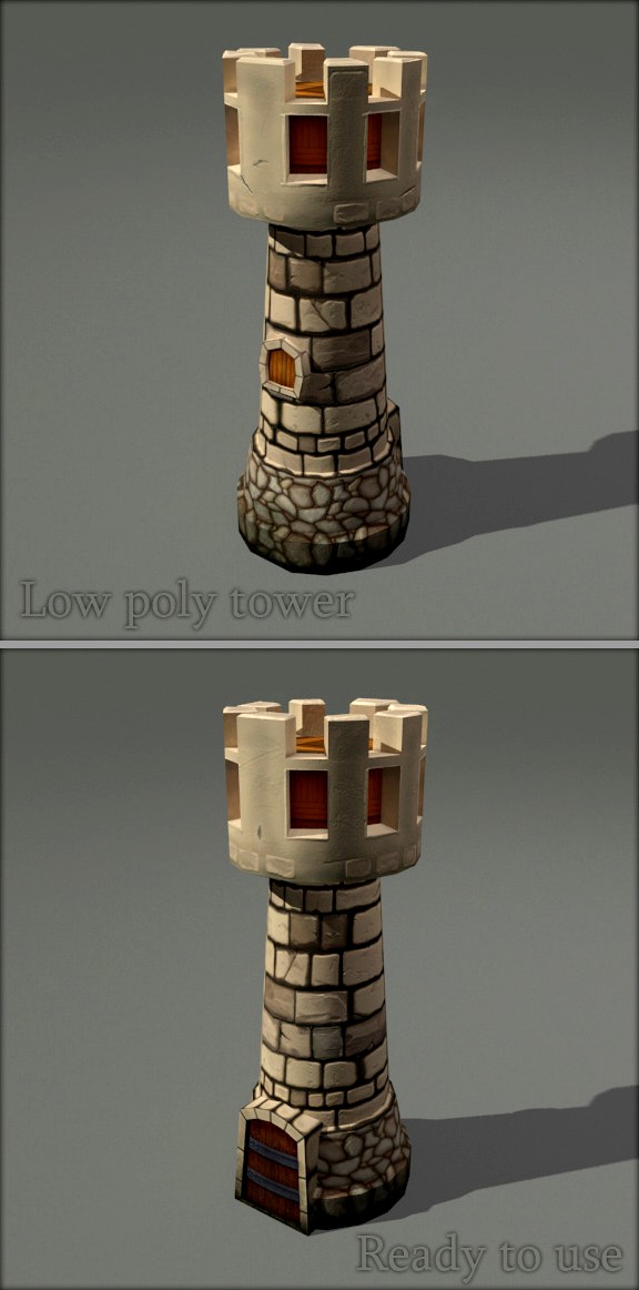 Low Poly Tower