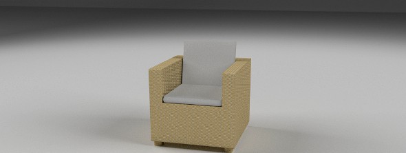 Wicker Armchair