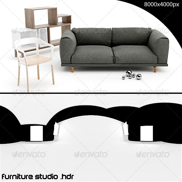 furniture studio HDR