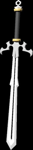 low poly sword