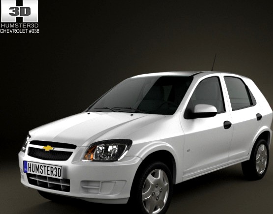 Chevrolet Celta 5-door hatchback 2011