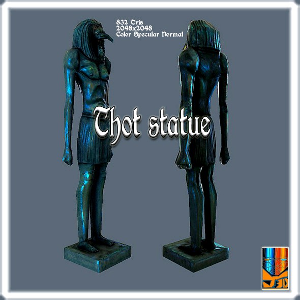 Statue of Thot