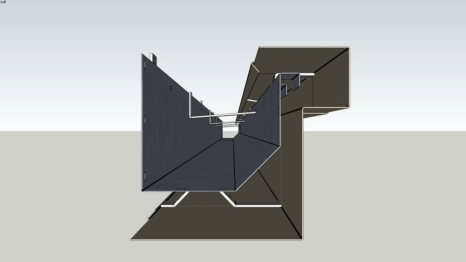 Batten Gutter 6-inch