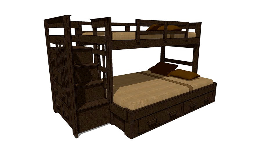 Twin Over Full Bunk Bed