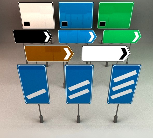 UK Motorway Signs